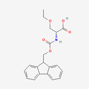 (2R)-3-ethoxy-2-({[(9H-fluoren-9-yl)methoxy]carbonyl}amino)propanoic acid