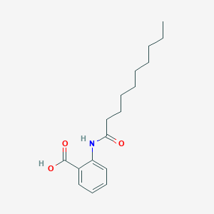 molecular formula C17H25NO3 B291283 2-(Decanoylamino)benzoic acid 