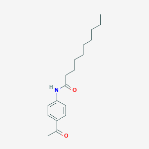 N-(4-acetylphenyl)decanamide