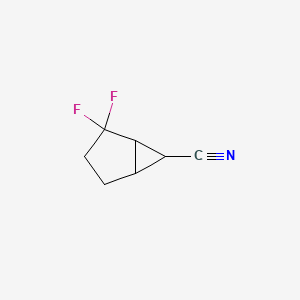 2,2-Difluorobicyclo[3.1.0]hexane-6-carbonitrile