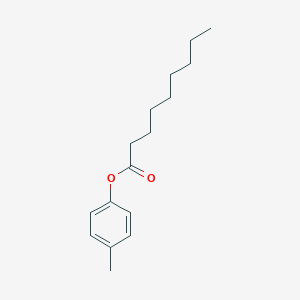 molecular formula C16H24O2 B291285 4-Methylphenyl nonanoate 