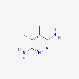 molecular formula C6H10N4 B2912876 4,5-二甲基吡啶-3,6-二胺 CAS No. 2460750-09-6