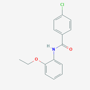 4-chloro-N-(2-ethoxyphenyl)benzamide