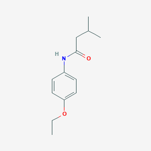N-(4-ethoxyphenyl)-3-methylbutanamide