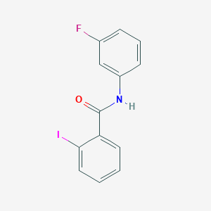 N-(3-fluorophenyl)-2-iodobenzamide