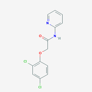 molecular formula C13H10Cl2N2O2 B291293 2-(2,4-dichlorophenoxy)-N-pyridin-2-ylacetamide 