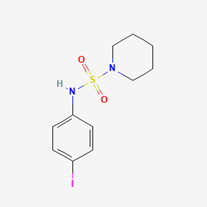 N-(4-iodophenyl)piperidine-1-sulfonamide