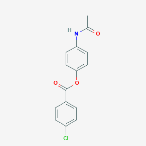4-(Acetylamino)phenyl 4-chlorobenzoate