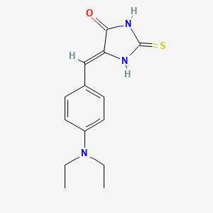 5-(4-(Diethylamino)benzylidene)-2-thioxoimidazolidin-4-one