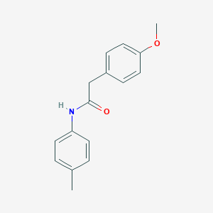 2-(4-methoxyphenyl)-N-(4-methylphenyl)acetamide