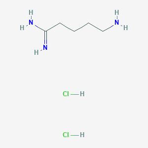 5-Aminopentanimidamide;dihydrochloride