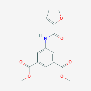 molecular formula C15H13NO6 B291304 Dimethyl 5-(2-furoylamino)isophthalate 