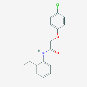 2-(4-chlorophenoxy)-N-(2-ethylphenyl)acetamide