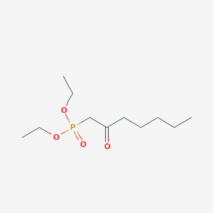 molecular formula C11H23O4P B2913093 Diethyl 2-oxoheptyl phosphonate CAS No. 3450-65-5