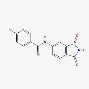 N-(1,3-dioxoisoindol-5-yl)-4-methylbenzamide