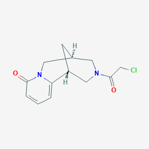 (1R,9S)-11-(2-Chloroacetyl)-7,11-diazatricyclo[7.3.1.02,7]trideca-2,4-dien-6-one
