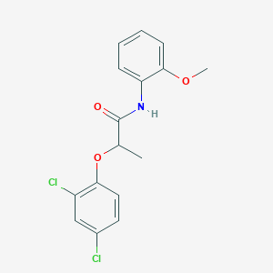 2-(2,4-Dichlorophenoxy)-N-(2-methoxyphenyl)propanamide