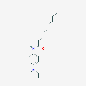 N-[4-(diethylamino)phenyl]decanamide