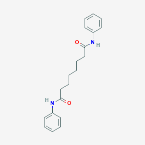 molecular formula C20H24N2O2 B029133 N,N'-二苯基己二酰胺 CAS No. 14354-86-0