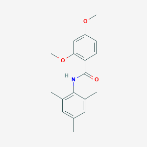 molecular formula C18H21NO3 B291332 N-mesityl-2,4-dimethoxybenzamide 