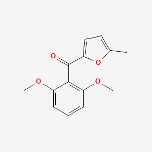 (2,6-Dimethoxyphenyl)-(5-methylfuran-2-yl)methanone
