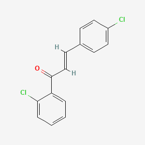 (2E)-1-(2-Chlorophenyl)-3-(4-chlorophenyl)prop-2-en-1-one