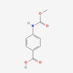 molecular formula C9H9NO4 B2913404 4-[(Methoxycarbonyl)amino]benzoic acid CAS No. 30063-17-3