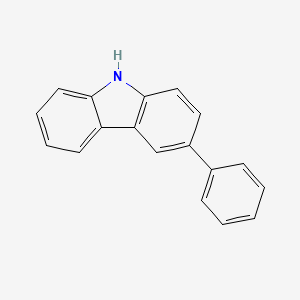 molecular formula C18H13N B2913409 3-phenyl-9H-carbazole CAS No. 103012-26-6