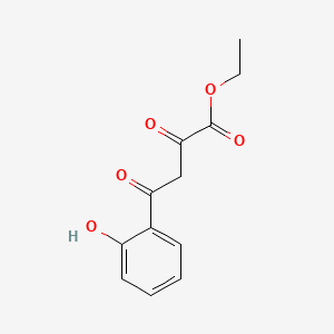 molecular formula C12H12O5 B2913557 Ethyl 4-(2-hydroxyphenyl)-2,4-dioxobutanoate CAS No. 4940-37-8