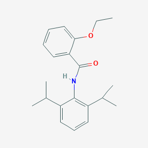 molecular formula C21H27NO2 B291359 N-(2,6-diisopropylphenyl)-2-ethoxybenzamide 