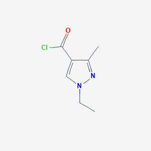 1-ethyl-3-methyl-1H-pyrazole-4-carbonyl chloride