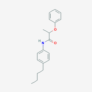 molecular formula C19H23NO2 B291362 N-(4-butylphenyl)-2-phenoxypropanamide 