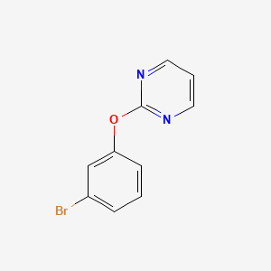 molecular formula C10H7BrN2O B2913627 2-(3-Bromo-phenoxy)-pyrimidine CAS No. 73221-65-5