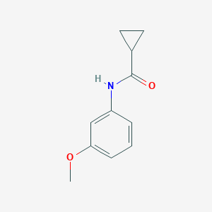 N-(3-methoxyphenyl)cyclopropanecarboxamide