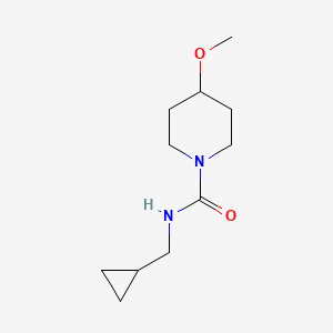 molecular formula C11H20N2O2 B2913649 N-(cyclopropylmethyl)-4-methoxypiperidine-1-carboxamide CAS No. 1311941-76-0