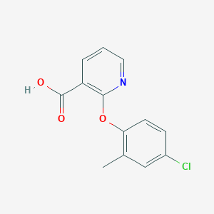 molecular formula C13H10ClNO3 B2913662 2-(4-Chloro-2-methylphenoxy)pyridine-3-carboxylic acid CAS No. 953900-08-8