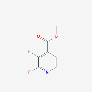 molecular formula C7H5F2NO2 B2913685 2,3-二氟异烟酸甲酯 CAS No. 1353102-03-0
