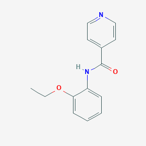 molecular formula C14H14N2O2 B291380 N-(2-ethoxyphenyl)pyridine-4-carboxamide 