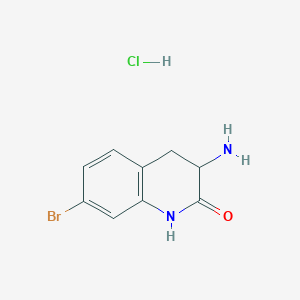 3-Amino-7-bromo-3,4-dihydroquinolin-2(1H)-one hydrochloride