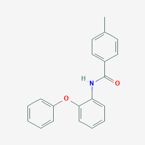 molecular formula C20H17NO2 B291383 4-methyl-N-(2-phenoxyphenyl)benzamide 