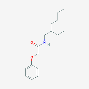 molecular formula C16H25NO2 B291385 N-(2-ethylhexyl)-2-phenoxyacetamide 