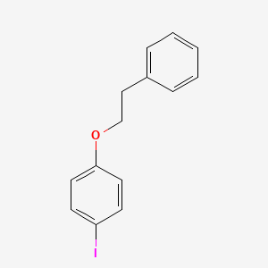 molecular formula C14H13IO B2913899 1-Iodo-4-(2-phenylethoxy)benzene CAS No. 1044065-94-2