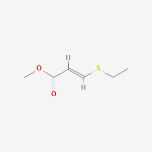 Methyl 3-(ethylsulfanyl)prop-2-enoate