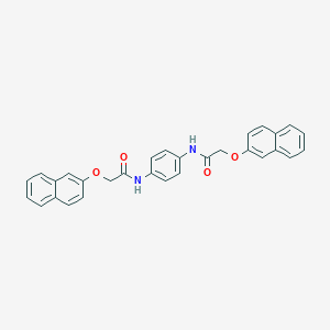 2-(2-naphthyloxy)-N-(4-{[(2-naphthyloxy)acetyl]amino}phenyl)acetamide