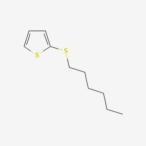 molecular formula C10H16S2 B2913960 2-(Hexylthio)thiophene CAS No. 6911-41-7