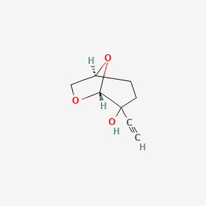 (1S,5R)-4-Ethynyl-6,8-dioxabicyclo[3.2.1]octan-4-ol