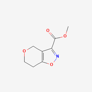 Methyl 6,7-dihydro-4H-pyrano[3,4-d]isoxazole-3-carboxylate