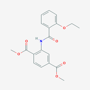 Dimethyl 2-[(2-ethoxybenzoyl)amino]terephthalate