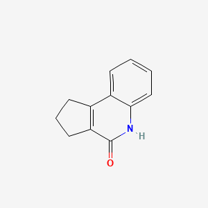 molecular formula C12H11NO B2914148 1,2,3,5-四氢-4H-环戊并[c]喹啉-4-酮 CAS No. 4514-03-8