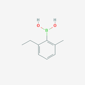 molecular formula C9H13BO2 B2914161 (2-ethyl-6-methylphenyl)boronic acid CAS No. 953075-89-3